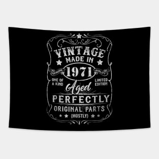 Vintage aged 1971 perfectly Tapestry