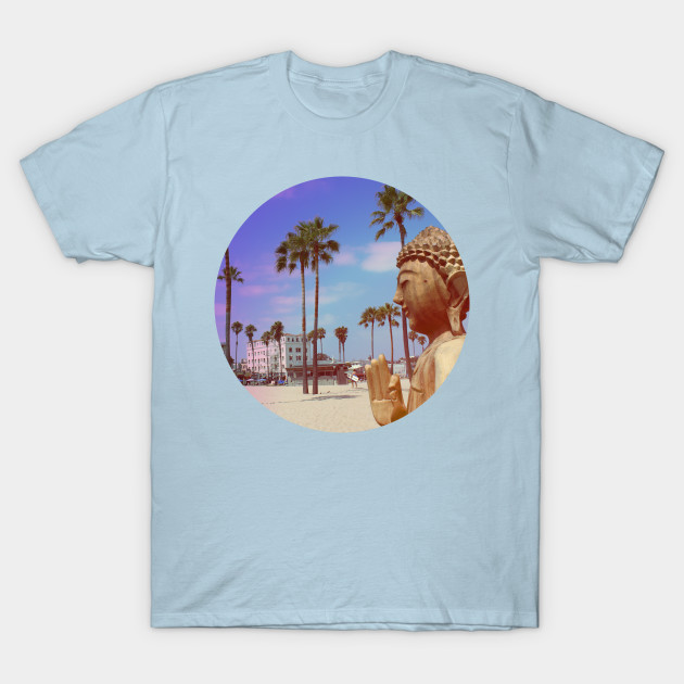 Disover Beach Buddha - Buddha - T-Shirt