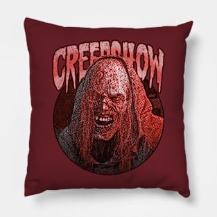 CREEPSHOW LIGHTING RED Pillow