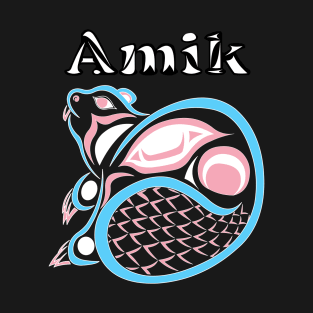 Amik (Beaver) Transgender Pride 01 T-Shirt