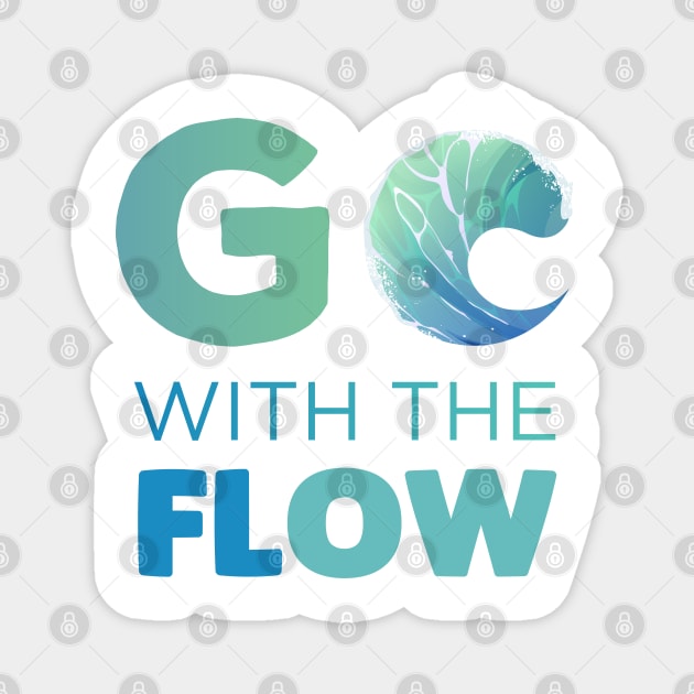 Go with the Flow Gift Magnet by Swimarts