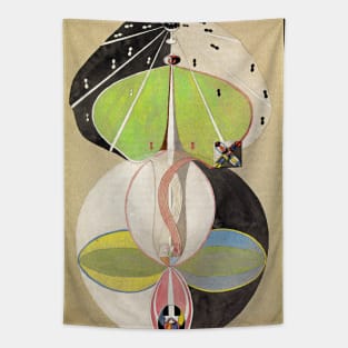 High Resolution Hilma af Klint The Tree Of Knowledge No 5 Series W 1915 Tapestry