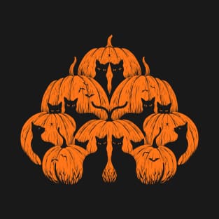 Pumpkin Cat T-Shirt