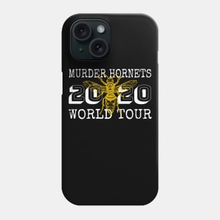 Murder Hornets World Tour 2020 Design, Funny Murder Hornets Bee Invasion, Viral News Save the Bees Phone Case