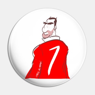 Eric Cantona Pin