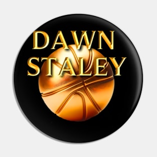 Dawn Staley: The Legendary Hoop Hero Comic Tee Pin