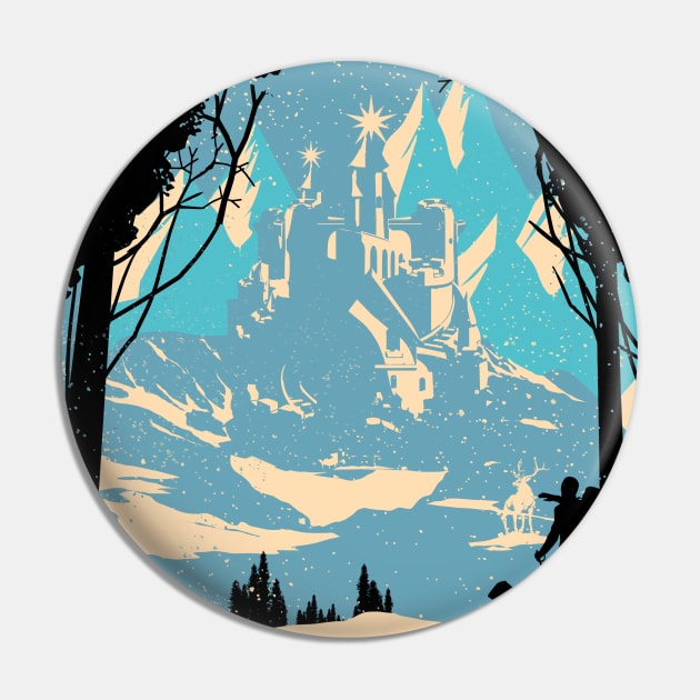 Arendelle Pin by Heymoonly