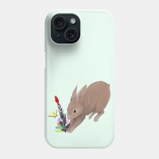 Bunny Hopping into Spring Phone Case