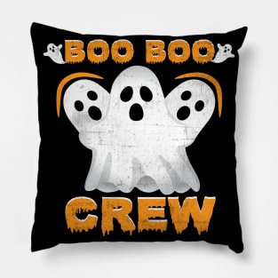 Boo Boo Crew Nurse Shirts Halloween Nurse Shirts for Women Pillow