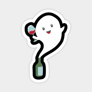 Ghost Bottle Magnet