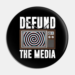 Defund The Media Pin