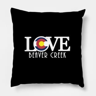 LOVE Beaver Creek CO Pillow