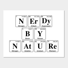 Chemical Elements Posters And Art Prints Teepublic