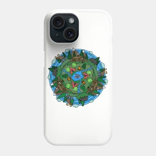 Rustic Outdoor Mandala Phone Case