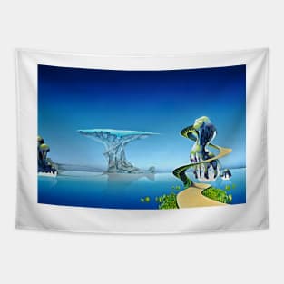 Yessongs Fantasy Print Surreal Art Fantasy Seascape Tapestry