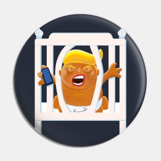 USA Election November 3rd Trump Crib Jail Pin