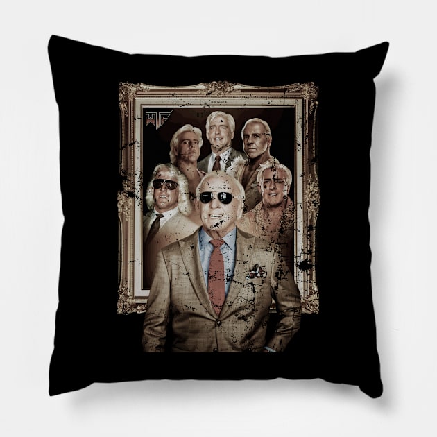 Ric Flair Pillow by Dewyse ilust