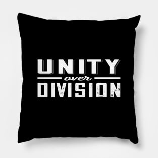 Unity Over Division Pillow