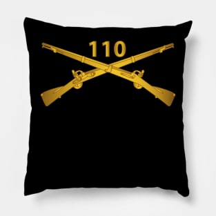 110th Infantry Regiment - Inf Branch wo Txt X 300 Pillow