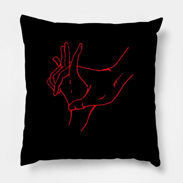 Devils Grip Pillow by pw