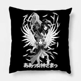 Goddess Sisters (white) Pillow