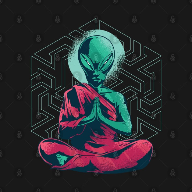 Alien Yoga by MajorCompany