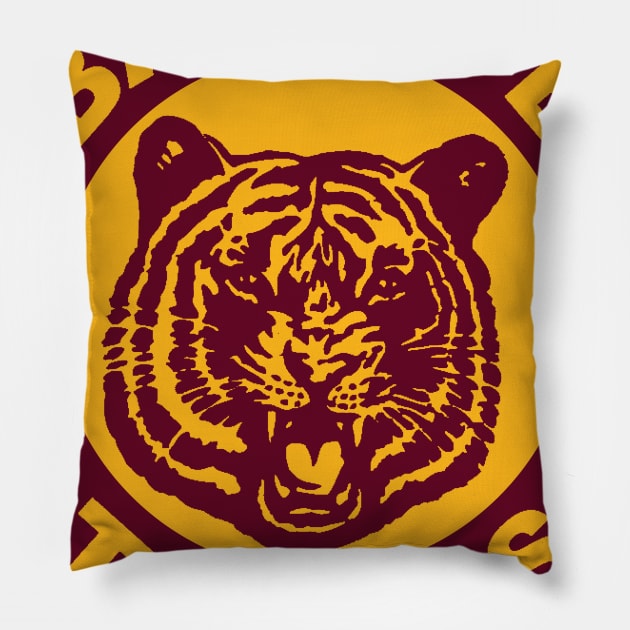 Bayside Tigers Pillow by MindsparkCreative