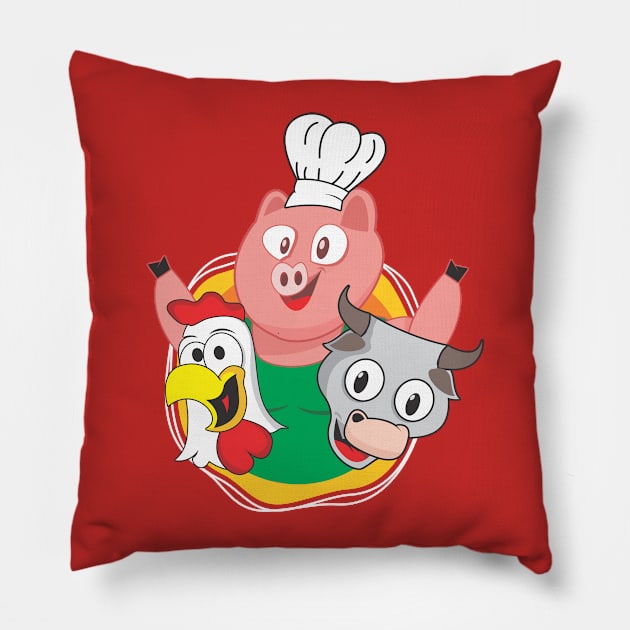 ChefBeque Pillow by GUNTUR372