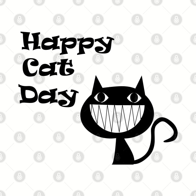 HAPPY CAT DAY INTERNATIONAL CAT DAY by Theblackberry