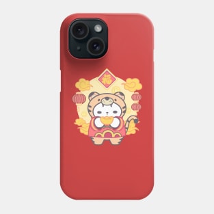 Ferocious Prosperity: Tiger Chinese Zodiac! Phone Case