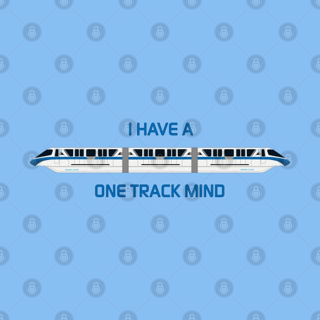 Blue One Track Mind by Enzwell