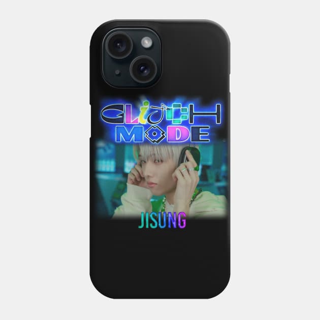 Jisung NCT dream - glitch mode Phone Case by GlitterMess