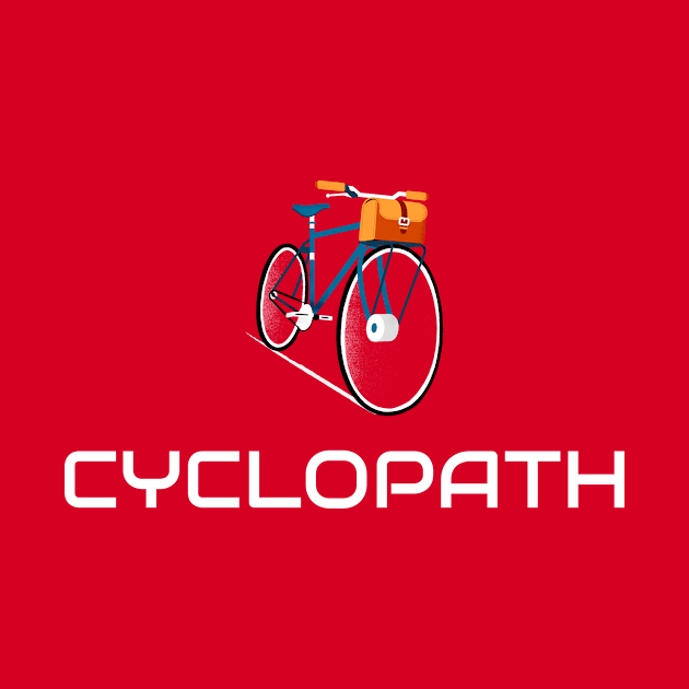 Cyclopath  Cycling graphic by Baldodesign LLC.