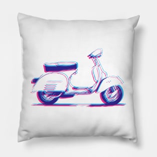 3D Vespa Design Pillow