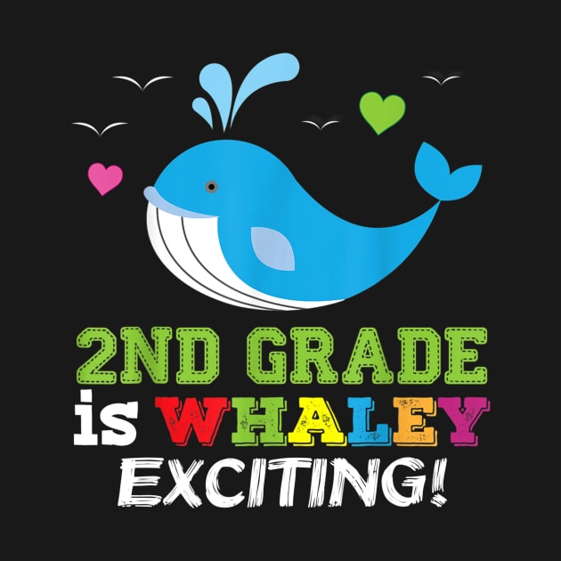 2nd Grade Is Whaley Exciting Whale Back To School Second by FONSbually