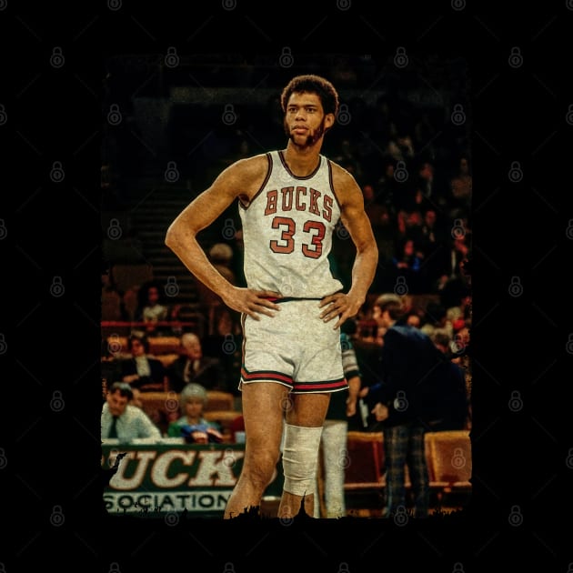 Kareem Abdul Jabbar in Bucks by Wendyshopart