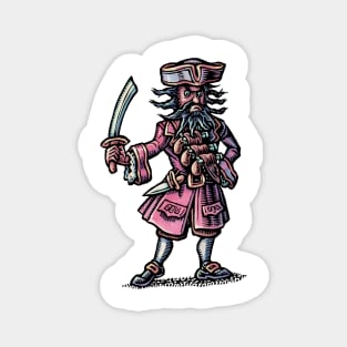 Pirate Bluebeard! Magnet