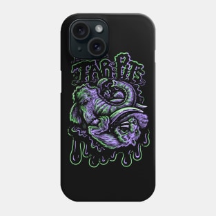 La Brea Tar Pits - Mammoth vs. Sabre Tooth Phone Case