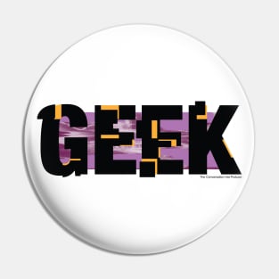 Conversation Hat: Geek Pin