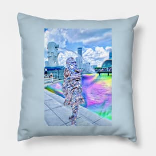 Merlion view Pillow