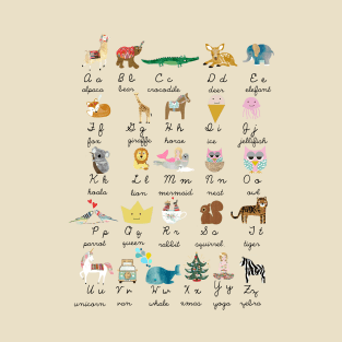 Alphabet Animals T-Shirt