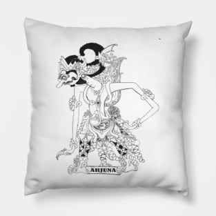 Arjuna Java Traditional tshirt Pillow