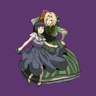 The ladies of Naruto T-Shirt