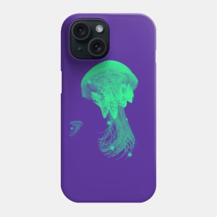 Bright Jellyfish Phone Case