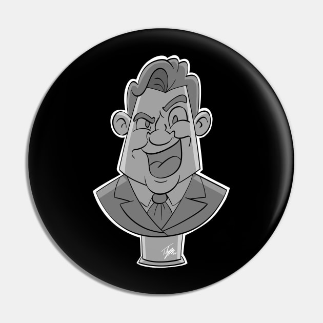 Haunted Mansion Bust Pin by Tuckerjoneson13