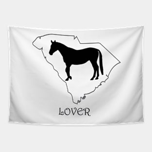 South Carolina Horse Lover Gift Tapestry
