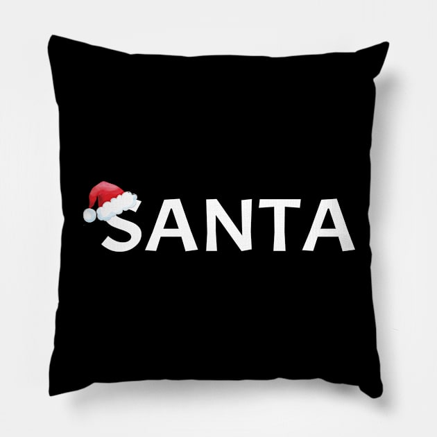 I Put Out For Santa Matching Couples Christmas Fun Idea Pillow by Funny Stuff Club