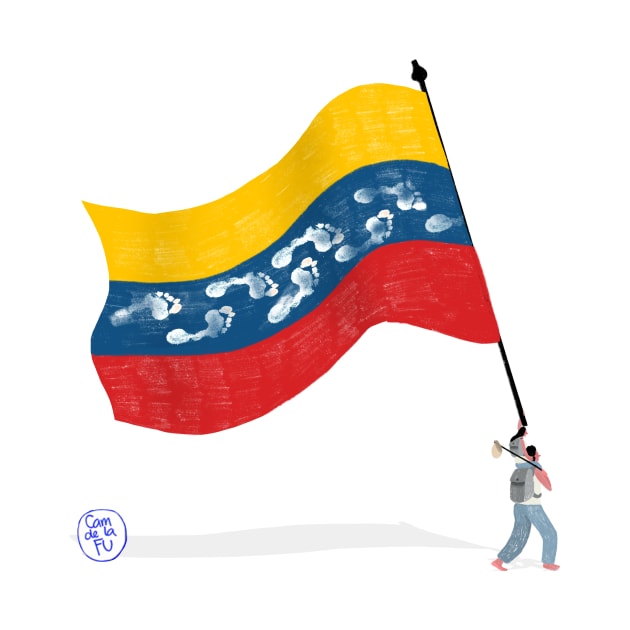 Venezuela migrante by camdelafu