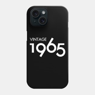 Vintage 1965 Gift 55th Birthday Party Phone Case