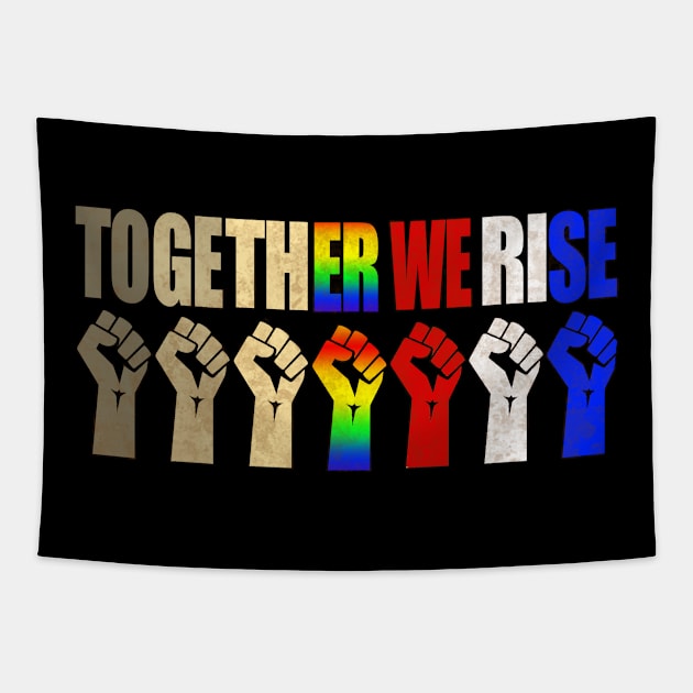 Together We Rise Tapestry by theboonation8267